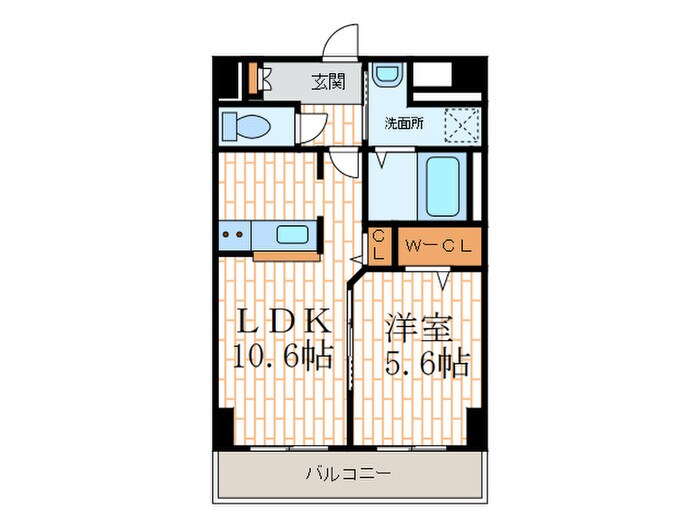 グラドアーレ　ミゼの物件間取画像