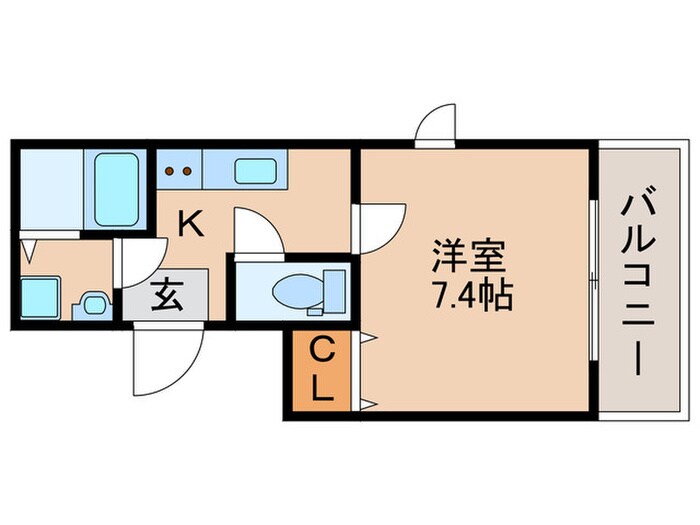 チコーベルメゾン東山の物件間取画像