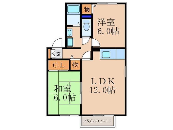 物件間取画像