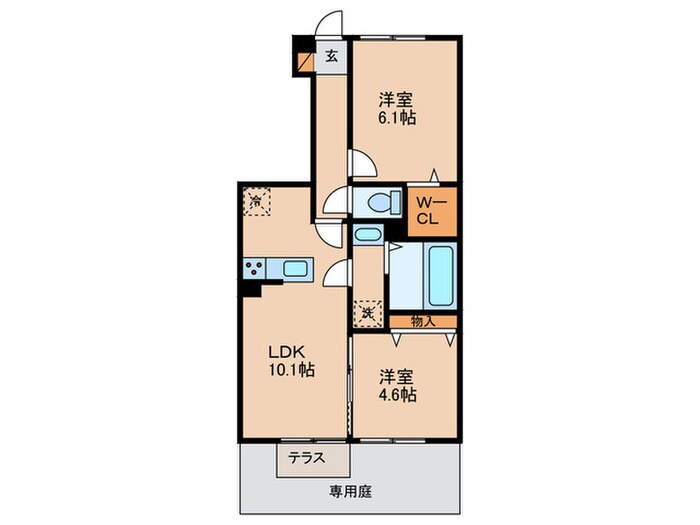 Arrowsの物件間取画像