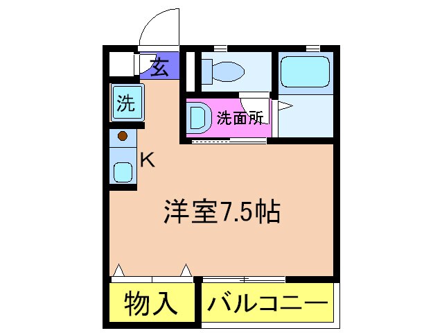 物件間取画像