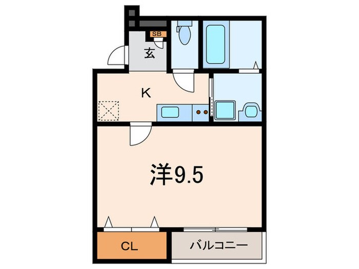 フジパレス立花駅南Ⅰ番館の物件間取画像