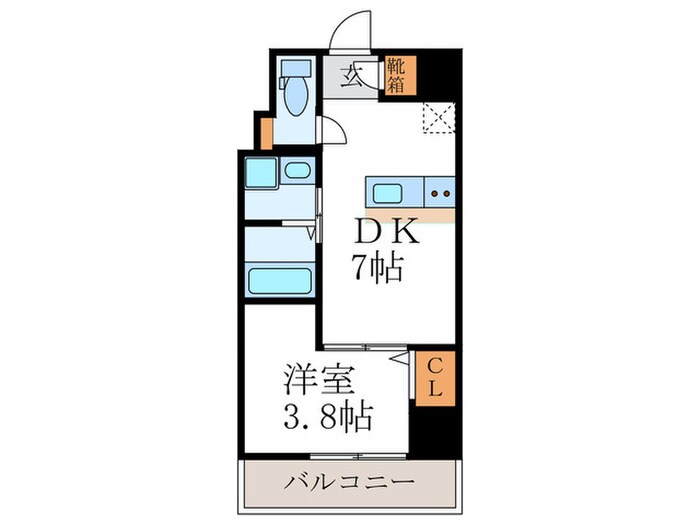 ウインズコート京都西陣の物件間取画像