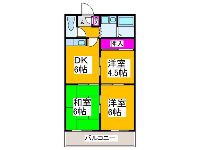 物件間取画像