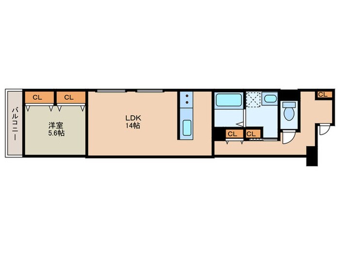 COLORSの物件間取画像