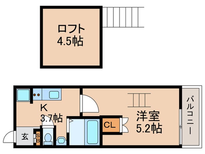 Cherry Treeの物件間取画像