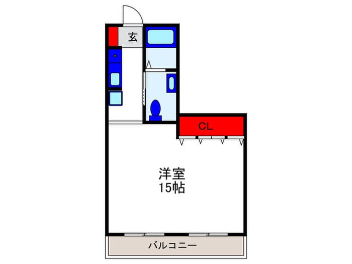 サンビレッヂの物件間取画像