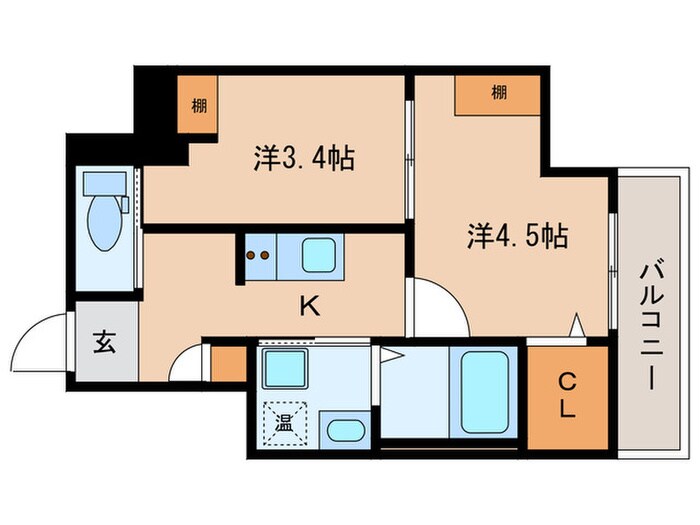 エヌエムスワサントアンの物件間取画像