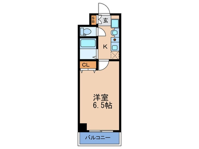 ブランシェ天満の物件間取画像