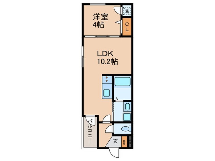 Ｇｒａｎｄｅ　Ｍａｉｓｏｎ南巽の物件間取画像