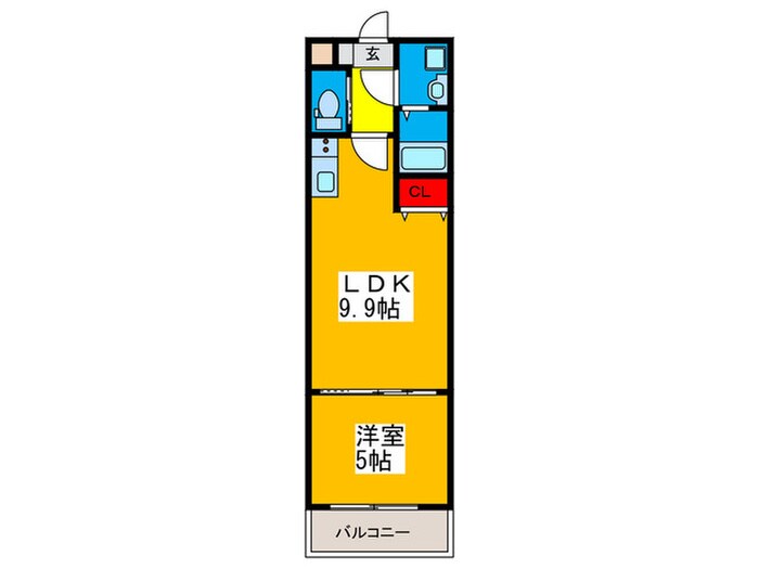 H-Maison平野ノースⅡの物件間取画像