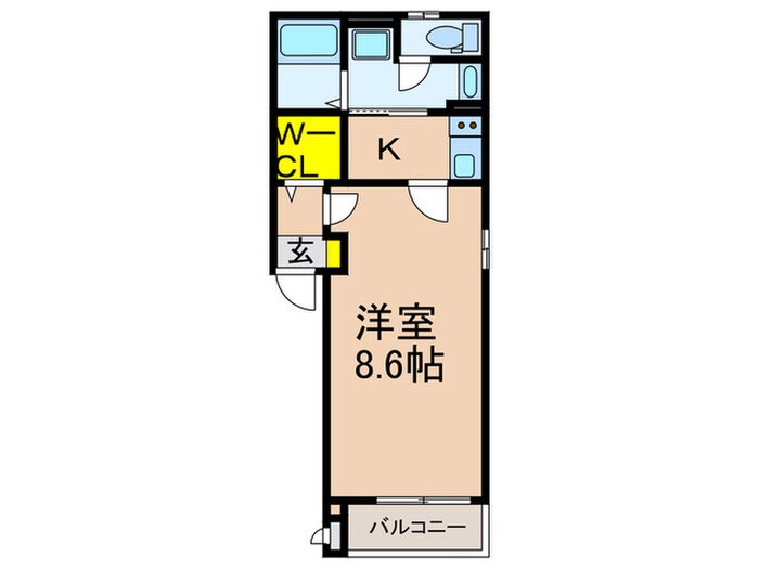 仮)プログレＮΩの物件間取画像