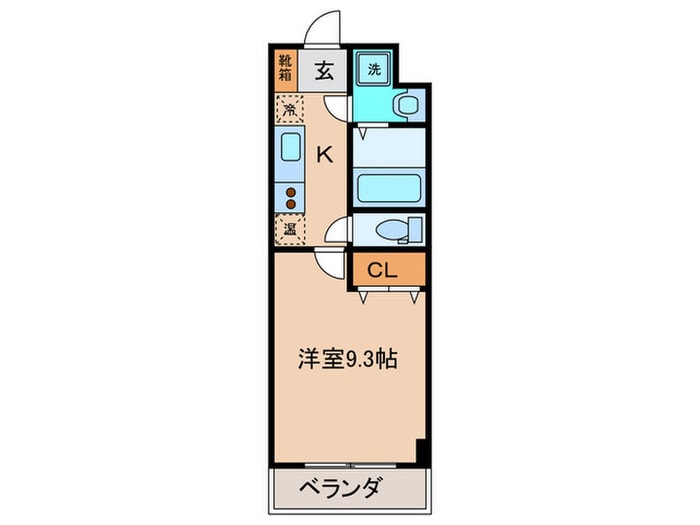 エルベコ－ト宇治駅前の物件間取画像