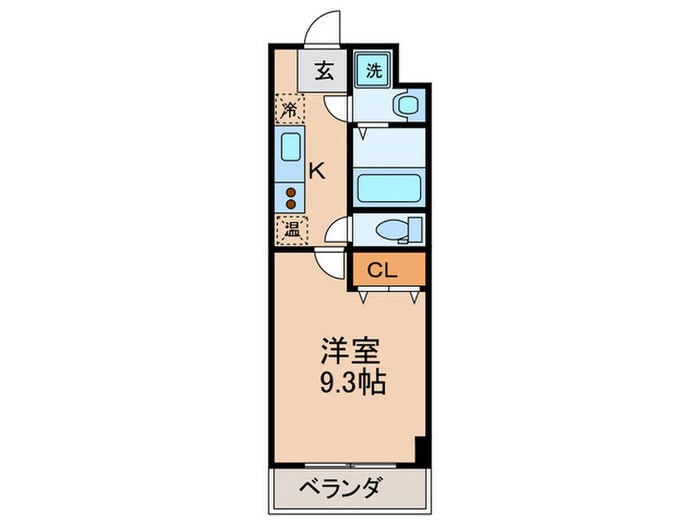 エルベコ－ト宇治駅前の物件間取画像