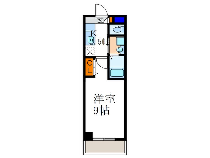 CotoGlance一乗寺駅前の物件間取画像