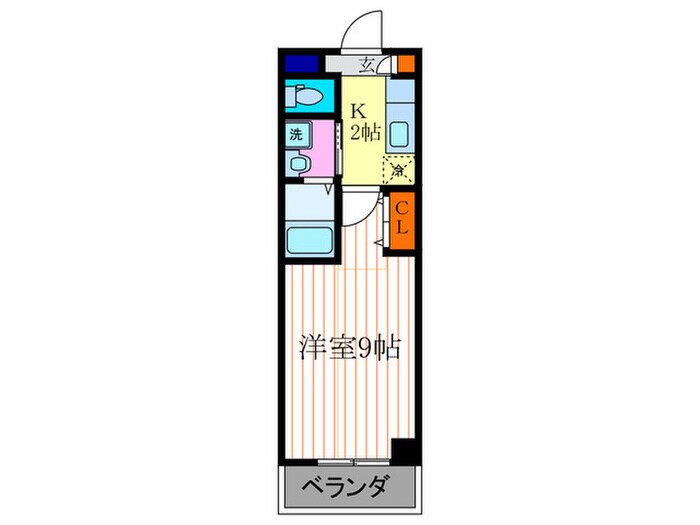 CotoGlance一乗寺駅前の物件間取画像