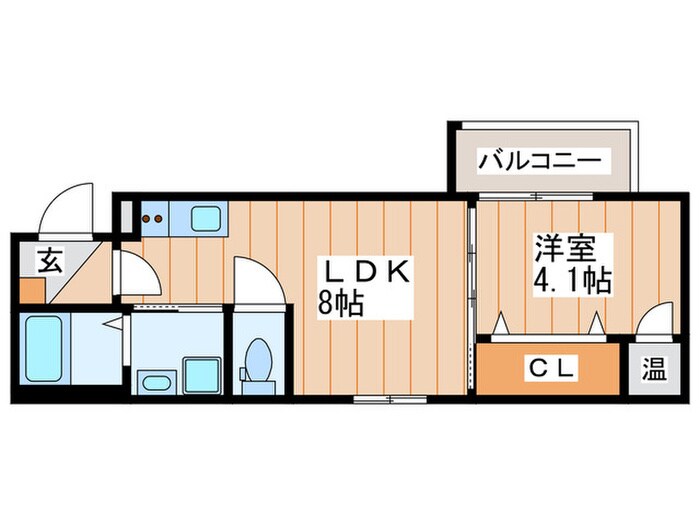 グランコート桜園の物件間取画像