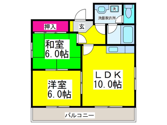 グレースアンの物件間取画像