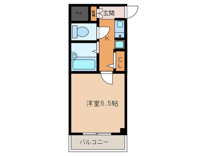 ドミール橘の物件間取画像