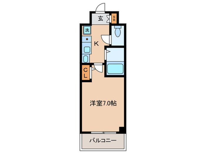 ラナップスクエア同心Ⅱ（506）の物件間取画像