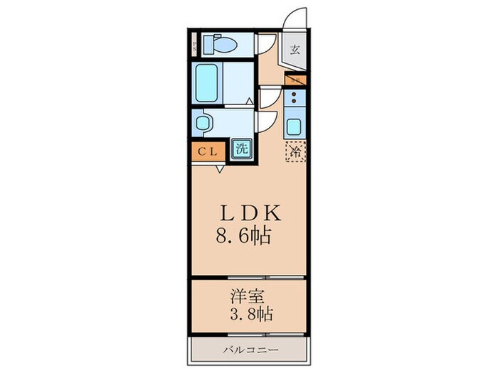 仮）グランデコート御陵天徳町の物件間取画像
