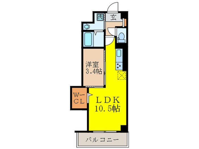 カーサ ベレタの物件間取画像