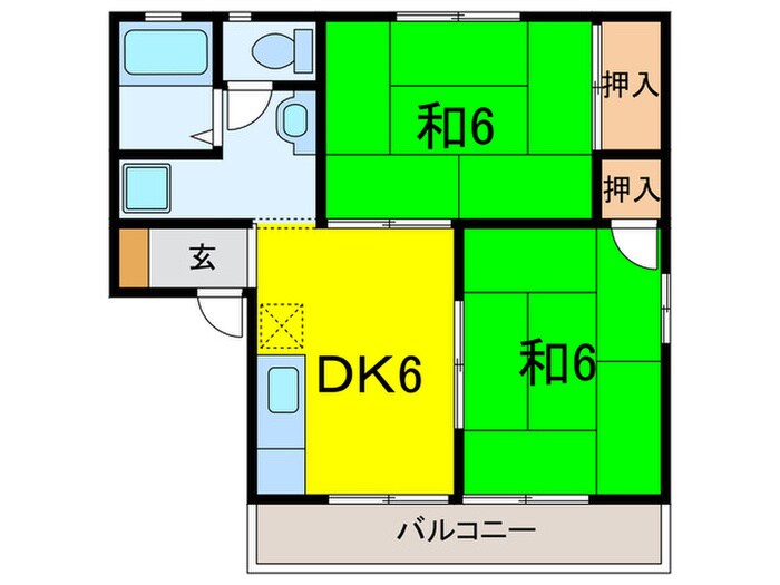 エスペランサ住吉の物件間取画像