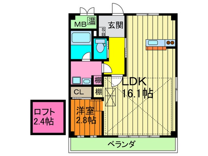 ルネスプランド－ル守口の物件間取画像