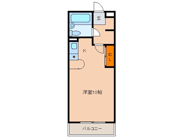 大昭マンションの物件間取画像