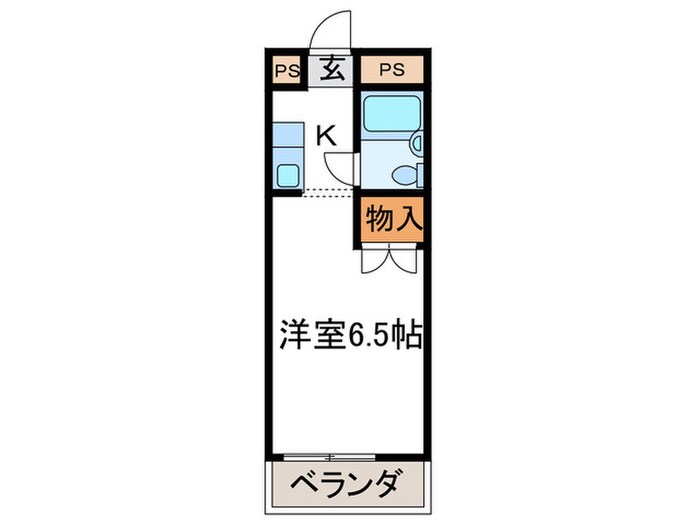 桂フラットの物件間取画像