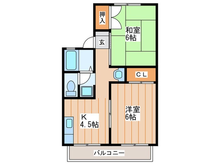 ブランマヌールの物件間取画像