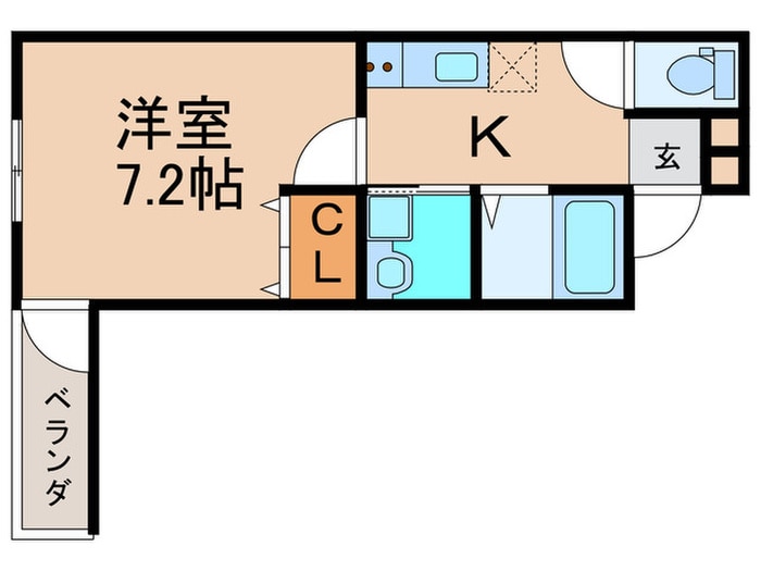 フジパレス住ノ江駅南サウスの物件間取画像