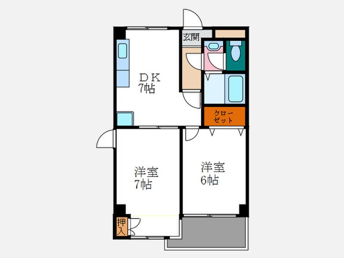 LIVERTY　HOUSE　岩倉南の物件間取画像