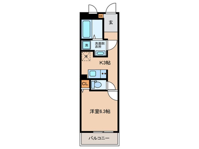 Flanerの物件間取画像