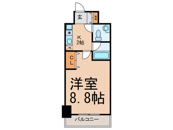 ジュネス東住吉弐番館の物件間取画像