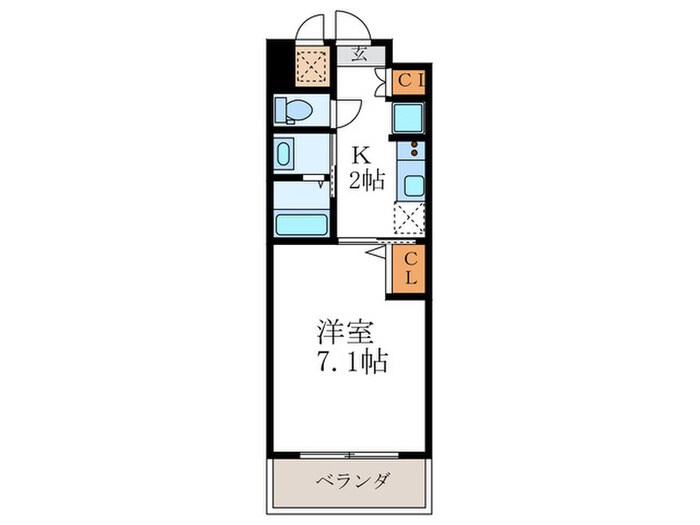 リーベルノの物件間取画像