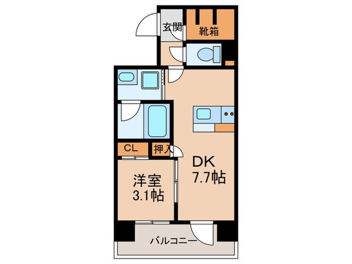 T・mission IN CRYSTAL OSAKAの物件間取画像