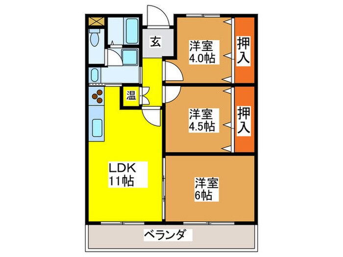 カノアの物件間取画像