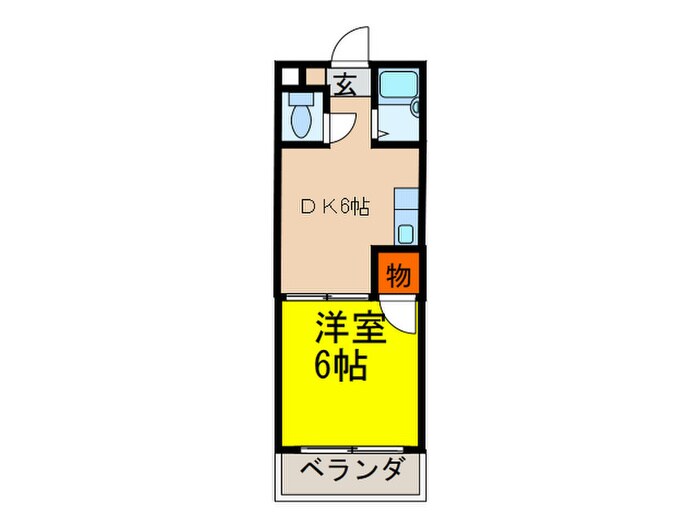 芥川ロイヤルマンションの物件間取画像