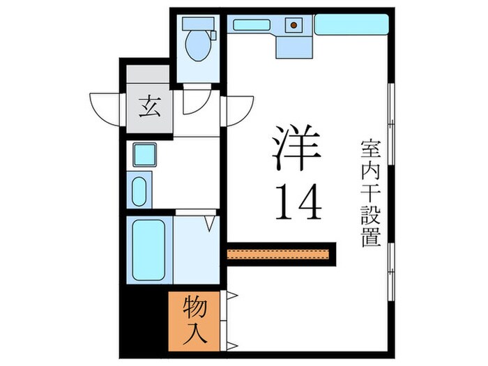 アビタシオン鴨川の物件間取画像