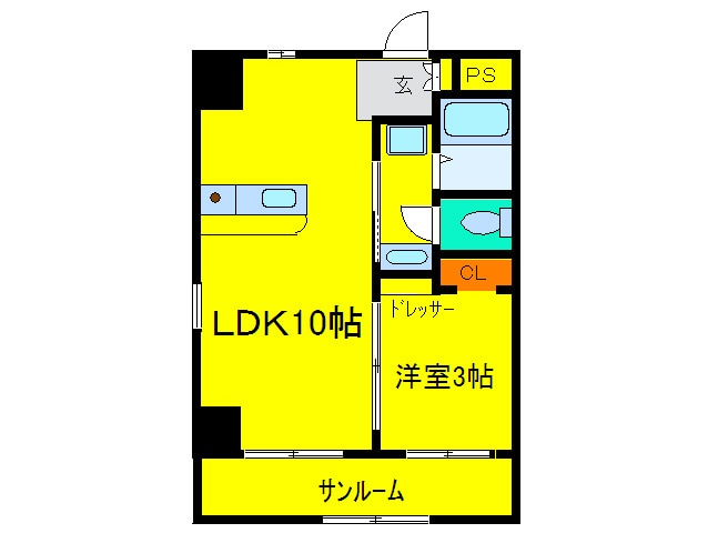 Ｒａｄｉａｎｔ　１４ｔｈの物件間取画像