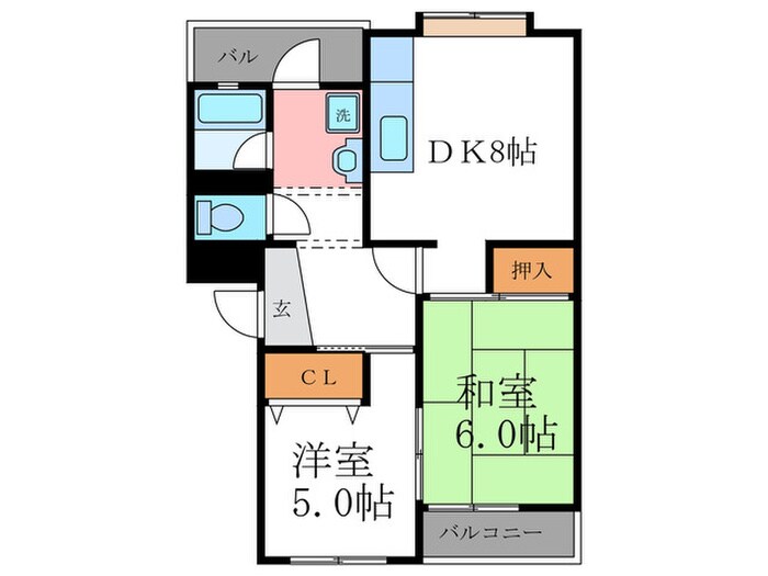 物件間取画像