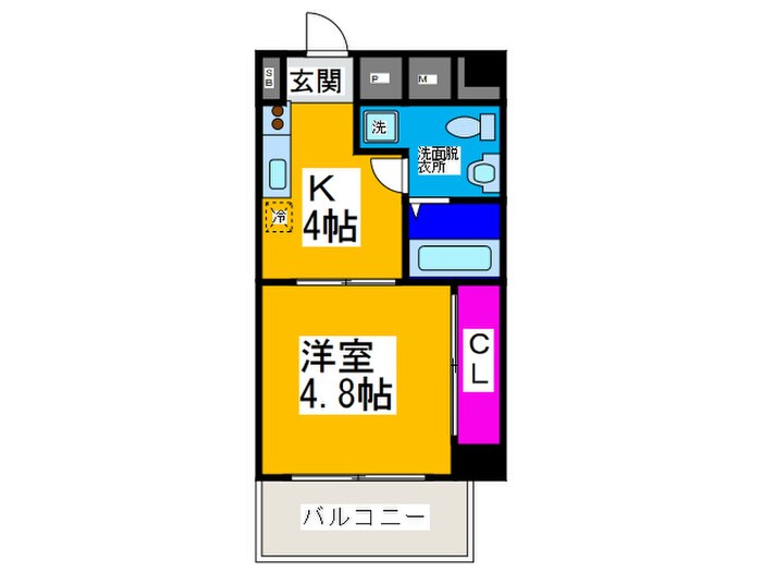 プログレスアペゼの物件間取画像