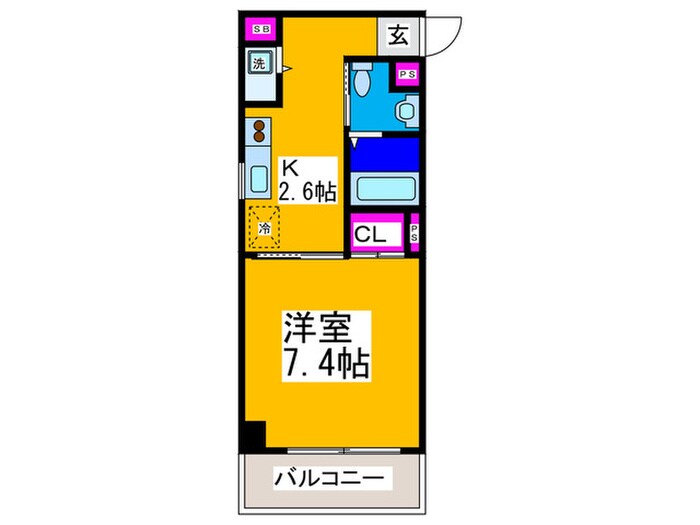 プログレスアペゼの物件間取画像