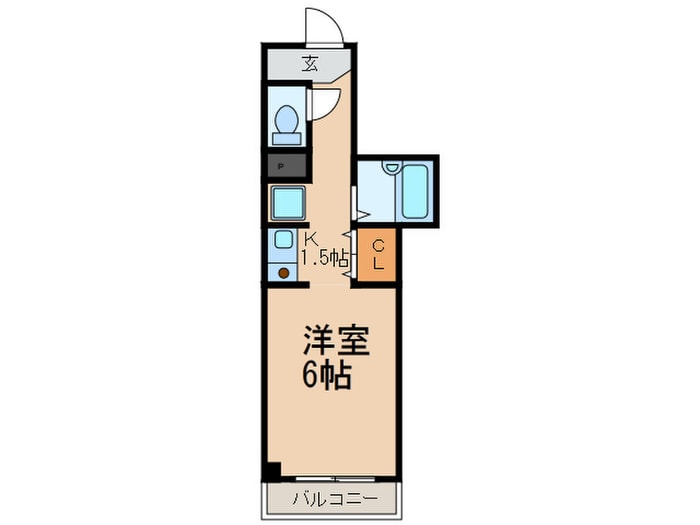 プラシード六甲の物件間取画像