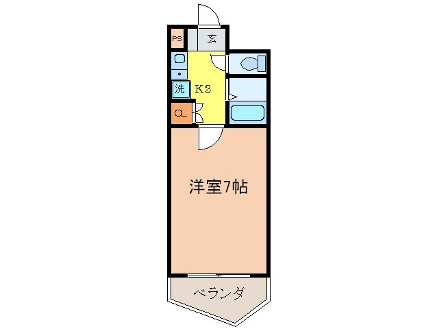 アネックス川西の物件間取画像