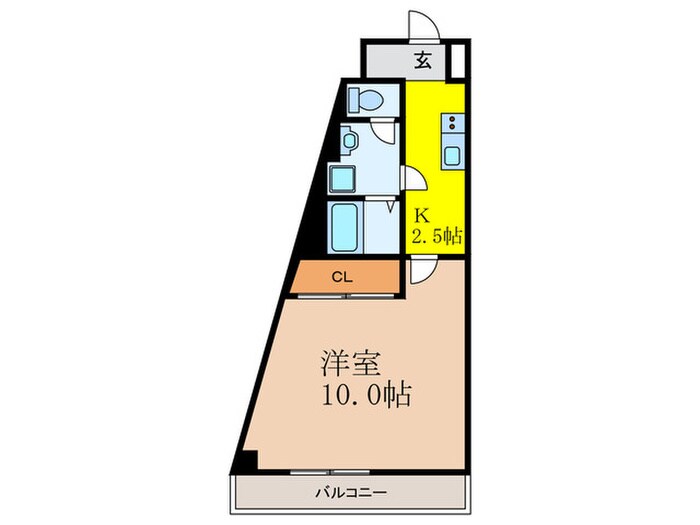 エリシオンの物件間取画像