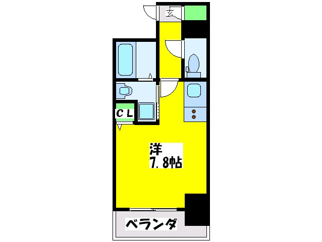 ビバ－ナ日本橋の物件間取画像