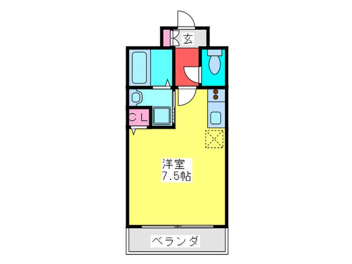 ビバ－ナ日本橋の物件間取画像