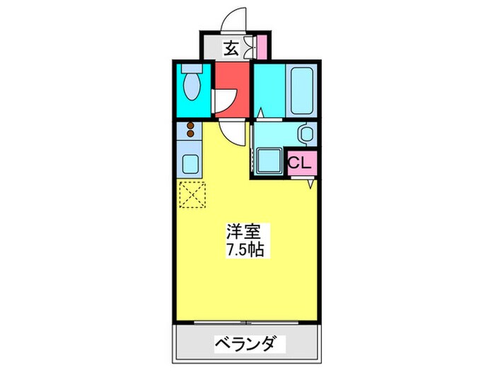 ビバ－ナ日本橋の物件間取画像